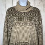 Woolrich  beige embroidered knit turtleneck sweater Photo 2