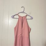 BHLDN   Macro Blush Pink Slit Maxi Gown Bridesmaid Dress Size Medium Photo 4