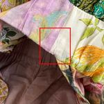 New with defects Alemais Hattie One Shoulder Silk Blend Patchwork Midi Dress 6 Photo 9