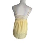 Vintage Baby Doll Dress Yellow Lace Trim Spaghetti Strap Coquette Romantic READ Size undefined Photo 6