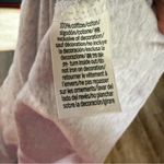 PINK - Victoria's Secret Victoria Secret Pink Shirt Women Size M Gray White Logo Long Sleeve Crew Neck Photo 3