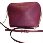 Michael Kors Wine Red Crossbody Bag Photo 2