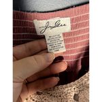 J Gee Grey Pink & Beige Crochet Lacy Trim Boho Dress ~Sz Medium Gray Photo 5