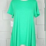 LuLaRoe NWT  Melissa Tunic Kelly Holly Green Holiday Size Large Photo 0