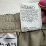 Women’s Khaki skirt, by Nada Valley pleated front, button front, size 16 Photo 9