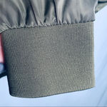 Free People  Olive Midnight Bomber Jacket Size S Photo 9
