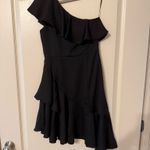 DO+BE  Asymmetrical Black Dress Photo 2