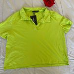 Pretty Little Thing Neon Green Crop Top Photo 0