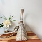 Coach NWT Zip Top Shoulder Bag In Signature Canvas Photo 1