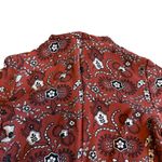 ALC Frank A.L.C. Spencer 100% Silk Floral Print Mini Dress Short Sleeve High Neck Size 4 Photo 8