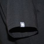 FIGS  Technical Collection Scrubs Black V Neck Top Size S Short Sleeve Side Slit Photo 4