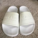 Rag and Bone Pool Slides NIB size 8 / 38 White / off white Photo 4