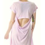 Wildfox Digital Cat Daisy Dress Baby Open Cut-Out Draped Back Backless A-Line S Photo 3