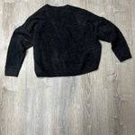 Wild Fable Women's Black Crewneck Long Sleeve Tinsel Sweater - Size XL - NWT Photo 6