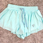 None Light Blue‎ flowy Women's running butterfly Shorts size small Photo 0