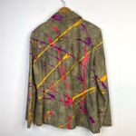 wilson's leather  DIY Paint Splatter Hand Painted Art to Wear Blazer Jacket L Photo 6