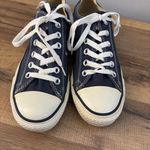 Converse  Chuck Taylor All Star Low Canvas Sneakers Shoes Dark Blue Women’s Photo 3