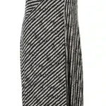 Calvin Klein Jeans  Grey Black Cream Sleeveless Stretchy Maxi Dress Plus Size 0X Photo 0