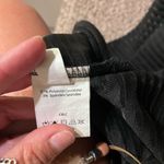 Venus  Black Ribbed Swim Coverup Photo 5