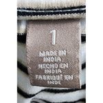 Chico's T-Shirt with Sleeve Detail Short Sleeve Top Size 1 Photo 4