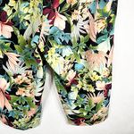 Avenue  Plus Size 24 Capri Pants Tropical Print‎ Green Floral High Rise 1523 Photo 10