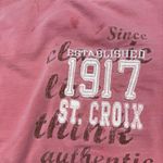 US Vintage athletic department 1917 st croix crewneck‎ Pink Size L Photo 1