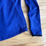 Nike Pro Dri-Fit Quarter Zip Purple Snakeskin Print Long Sleeve Top Size Large Photo 5