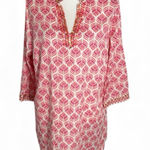 Foxcroft  Pink and White Patterned Blouse Photo 0