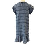 Saks 5th Avenue Saks Fifth Avenue Women's Striped Sheath Denim Dress Size L Photo 1