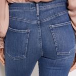 AGOLDE Sophie Crop Jeans Women's Size 27 Raw Hem Slim Jean Claremont Medium Wash Photo 6