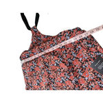 Lulus  Floral Black Neck Tie Halter Maxi Dress Photo 7