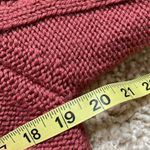 Stunning Palena 100% wool knitted made in Hong Kong long cardigan Red Photo 7