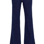 NWT Ser.o.ya Trisha Mid Rise Flare Pant Jeans Sz 27 $278 Blue Photo 3