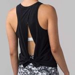 Lululemon NWT All Tied Up Tank Top Black Size 6 Photo 0