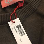 NWT Beautiful olive tunic hi low blouse ties QEW Green Size XS Photo 10