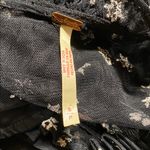 Free People Black Floral Mini Dress Photo 3