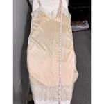 Opalaire Beige Lace Trim Adjustable Straps Vintage Style Slip Lingerie Size‎ 34 Size M Photo 3