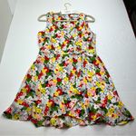 Likely  Vera Floral Print Faux‎ Wrap Mini Sleeveless Dress Womens Size 8 NEW Photo 0