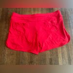 Athleta  Red Surge Swim Shorts - Size Small Photo 1