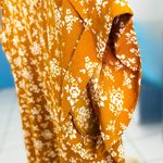 Speed Limit 98 Speed Limit MPH Women’s 2X Copper Floral Lightweight Short Sleeve Boxy Top • GUC Photo 4