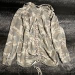 Vintage Havana Womens small camouflage long sleeve shirt Photo 1