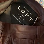 Loft  Faux Leather Pants Photo 4