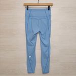 Fabletics Women's Sky Blue Oasis PureLuxe High-Waisted Legging 7/8 Length Photo 5