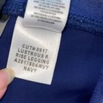 Koral By LLana Kugel Womens High Rise Lustrous Leggings Navy Size Small Photo 7