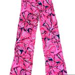 Lilly Pulitzer Georgia May Mid-Rise Palazzo Pants in Bright Flirty Navy Photo 1
