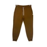 Vuori Brown Jogger Sweatpants Drawstring Comfortable Casual Athleisure Small Photo 1