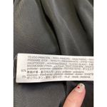 ZARA Black Velvet Witchy Cowl Neck Bodysuit Size L Rhinestone Fringe Long Sleeve Photo 6