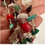 ocean jasper natural chip stones necklace Photo 6