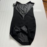 Calvin Klein Calvin Klein Black Pleated Bib Sleeveless Shift Dress Size 4 Photo 4