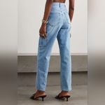 Frankie Shop Kai High Rise Wide Leg Jeans Blue Size 8 Photo 1